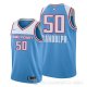 Camiseta Zach Randolph #50 Sacramento Kings Ciudad Edition Azul