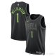 Camiseta Zion Williamson #1 New Orleans Pelicans Ciudad 2023-24 Negro