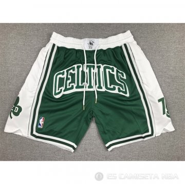 Pantalone Boston Celtics Ciudad Just Don Verde