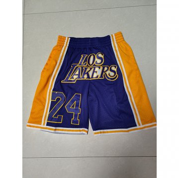 Pantalone Los Angeles Lakers Kobe Bryant 24 Just Don Violeta