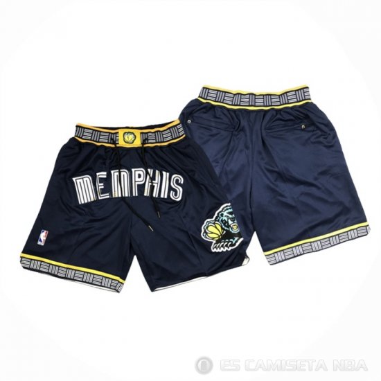 Pantalone Memphis Grizzlies Ciudad Just Don 2021-22 Azul - Haga un click en la imagen para cerrar