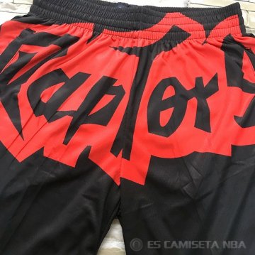 Pantalone Toronto Raptors Big Face Negro