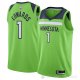 Camiseta Anthony Edwards #1 Minnesota Timberwolves Statement 2020-21 Verde