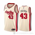 Camiseta Anthony Tolliver #43 Portland Trail Blazers Ciudad Crema