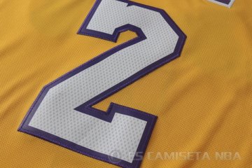 Camiseta Ball #2 Los Angeles Lakers Amarillo