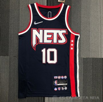Camiseta Ben Simmons #10 Brooklyn Nets Ciudad 2021-22 Azul