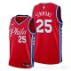 Camiseta Ben Simmons #25 Philadelphia 76ers Statement Edition Rojo