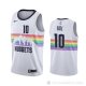 Camiseta Bol Bol #10 Denver Nuggets Ciudad Blanco