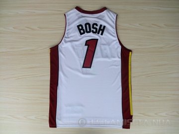 Camiseta Bosh #1 Miami Heat Blanco