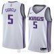 Camiseta Bruno Caboclo #5 Sacramento Kings Association 2018 Blanco