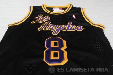 Camiseta Bryant #8 Los Angeles Lakers Negro