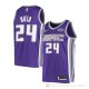 Camiseta Buddy Hield NO 24 Sacramento Kings Icon Violeta