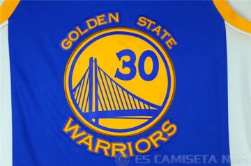 Camiseta Curry Campeonato #30 Golden State Warriors Azul