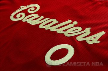 Camiseta Love Christmas #0 Cleveland Cavaliers Rojo