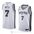 Camiseta Chimezie Metu #7 San Antonio Spurs Association 2018 Blanco