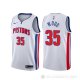 Camiseta Christian Wood #35 Detroit Pistons Association Blanco