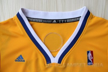 Camiseta Curry3 #30 Golden State Warriors Amarillo