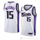 Camiseta Davion Mitchell #15 Sacramento Kings Association 2023-24 Blanco