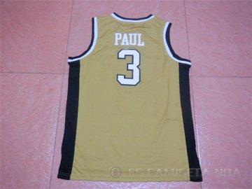 Camiseta Demon Deacons Paul #3 NCAA Amarillo
