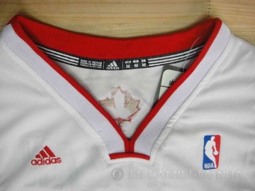 Camiseta Derozan #10 Toronto Raptors Blanco