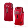 Camiseta Derrick Rose #1 Chicago Bulls Icon Rojo