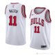 Camiseta Derrick Walton #11 Chicago Bulls Association 2018 Blanco