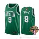 Camiseta Derrick White #9 Boston Celtics Icon 2022 NBA Finals Verde