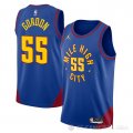 Camiseta Dikembe Mutombo #55 Denver Nuggets Statement 2022-23 Azul