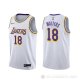 Camiseta Dion Waiters #18 Los Angeles Lakers Association Blanco