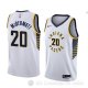 Camiseta Doug Mcdermott #20 Indiana Pacers Association 2018 Blanco