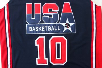 Camiseta Drexler #10 USA 1992 Negro