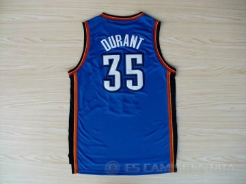 Camiseta Durant #35 Oklahoma City Thunder Azul