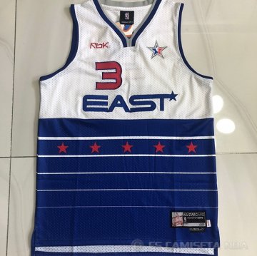 Camiseta Dwyane Wade #3 All Star 2006 Azul Blanco