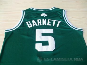 Camiseta Garnett #5 Boston Celtics Verde