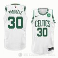 Camiseta Guerschon Yabusele #30 Boston Celtics Association 2018 Blanco