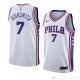 Camiseta Haywood Highsmith #7 Philadelphia 76ers Association 2018 Blanco