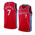 Camiseta Haywood Highsmith #7 Philadelphia 76ers Statement 2018 Rojo