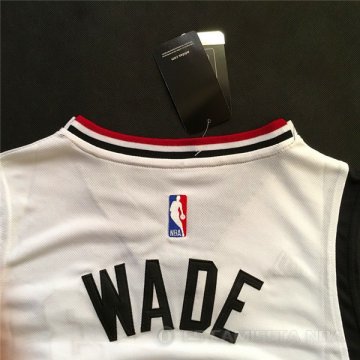 Camiseta Wade #3 Miami Heat Blanco