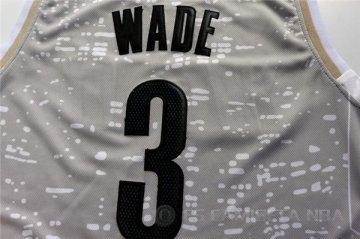 Camiseta Heat Wade #3 Luces de la ciudad Gris