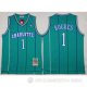 Camiseta Retro Bogues #1 Charlotte Hornets Verde