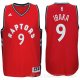 Camiseta Ibaka #9 Toronto Raptors Rojo 2016-17