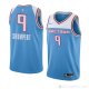 Camiseta Iman Shumpert #9 Sacramento Kings Ciudad 2018-19 Azul