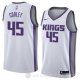 Camiseta Jack Cooley #45 Sacramento Kings Association 2018 Blanco