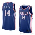Camiseta James Michael Mcadoo #14 Philadelphia 76ers Icon 2018 Azul