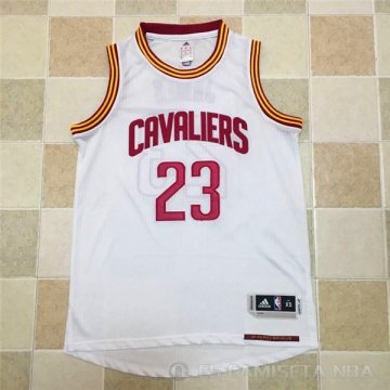 Camiseta James #23 Cleveland Cavaliers Nino Blanco