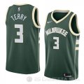 Camiseta Jason Terry #3 Milwaukee Bucks Icon 2018 Verde