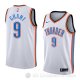 Camiseta Jerami Grant #9 Oklahoma City Thunder Association 2018 Blanco