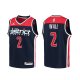 Camiseta John Wall NO 2 Washington Wizards Nino Association 2020-21 Azul