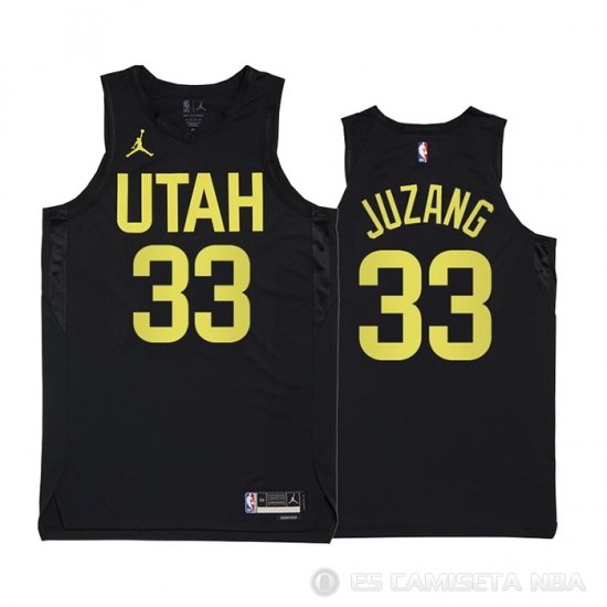 Camiseta Johnny Juzang #33 Utah Jazz Statement 2022-23 Negro - Haga un click en la imagen para cerrar