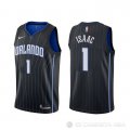 Camiseta Jonathan Isaac #1 Orlando Magic Statement Negro